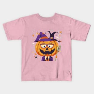 Dwight Pumpkin Kids T-Shirt